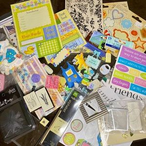 Scrapbooking‎ crafting lot